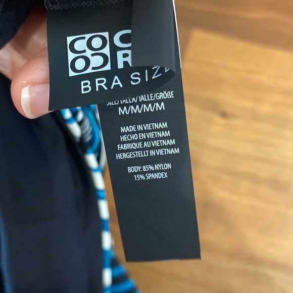 Coco Reef Impulse High Waist Rollover Bikini Bottom Summer Palm Medium NWT - Picture 6 of 6